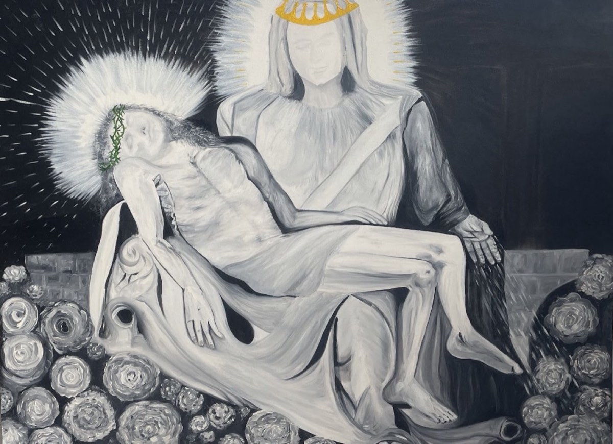 Pintura Presença Silenciosa