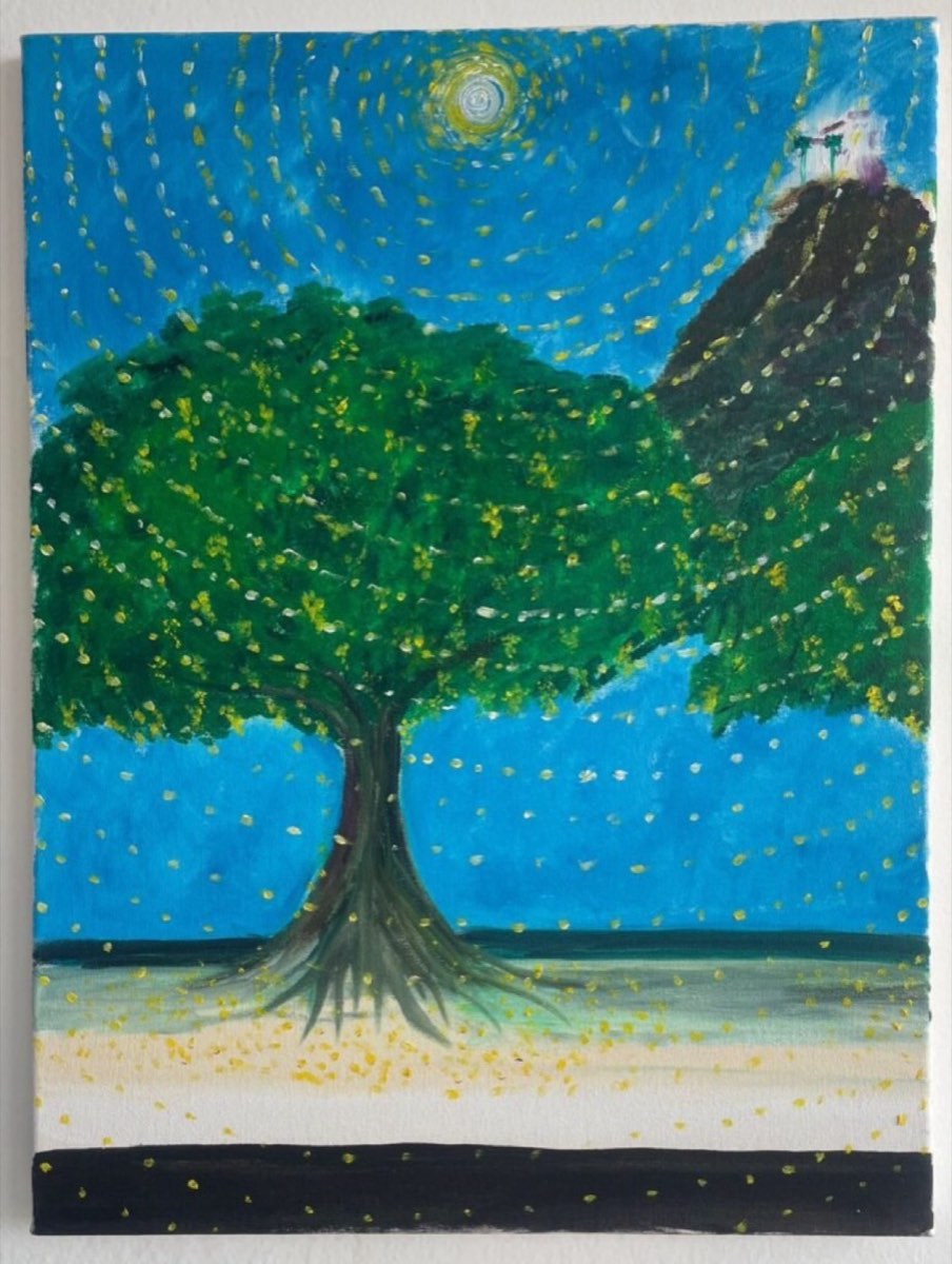 Pintura Sol de Vitória